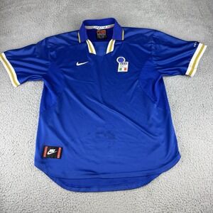 VINTAGE‎ Italy national team 1996 1997 home football shirt jersey Nike Size Xl